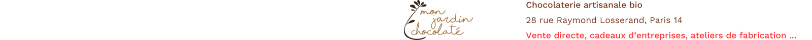 Mon jardin chocolate Logo